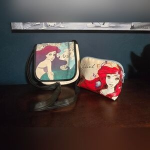 Loungefly Disney The Little Mermaid Bag and Pouch